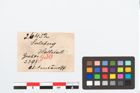 Etikett zu Bronzearmeif (NHMW-PRAE-026452)
